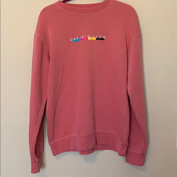 David Dobrik David/'s VlogVlog Squad Merch Crewneck Unisex Sweatshirt